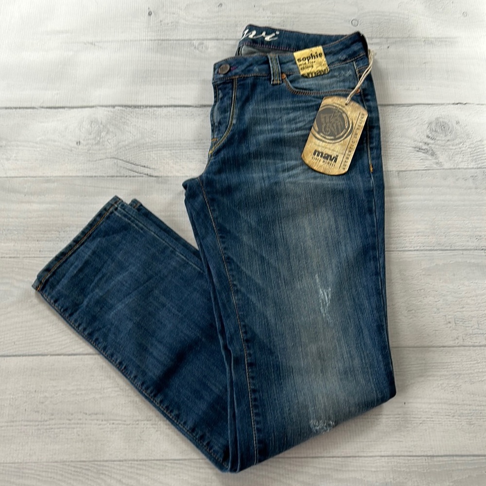 Mavi Sophie Mid-Rise Skinny Jean Sz 31/32 Inseam 30” NWT‎